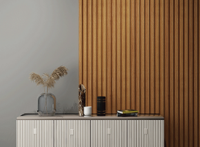 صورة لقسم تكسيات بديل الخشب