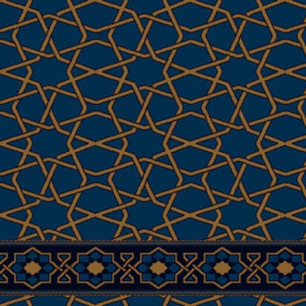 موكيت مساجد الاسراء - ازرق