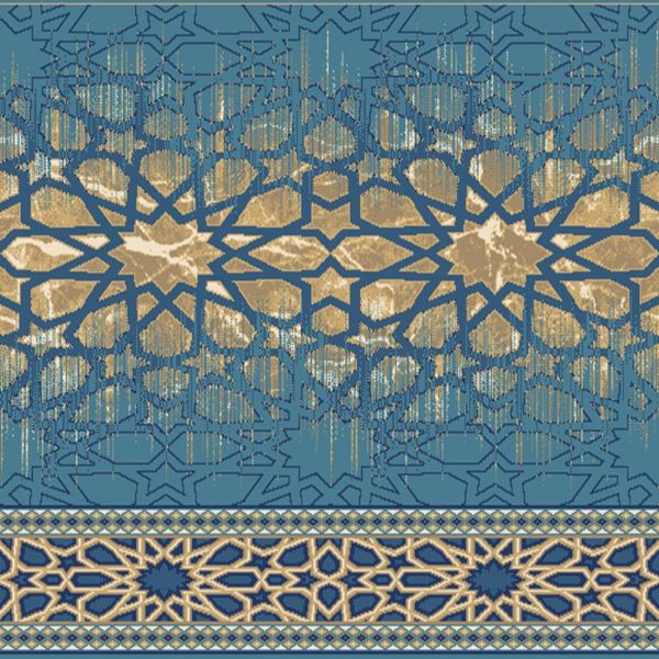 موكيت مساجد الحرمين- ازرق